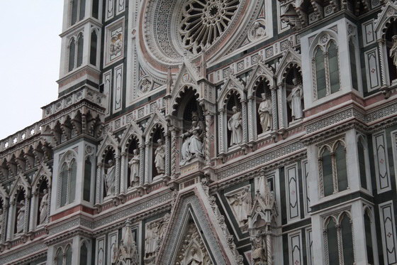 Оформление стен кафедрального собора Санта Мария дель Фьоре