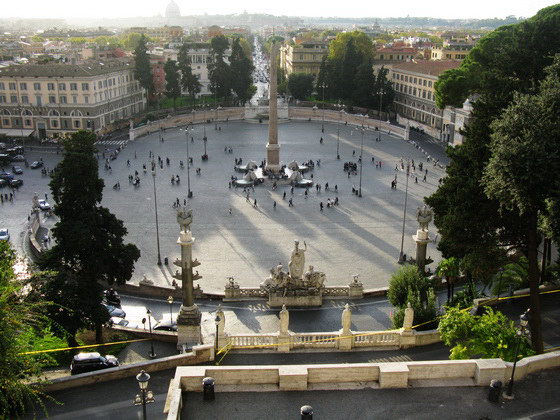 Народная площадь Piazza del Popolo