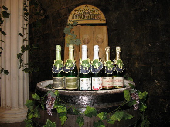 Дегустация шампанских вин Абрау-Дюрсо