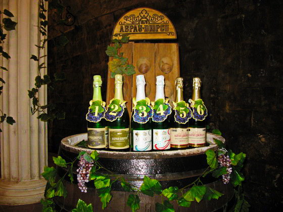 Игристые вина завода Абрау-Дюрсо