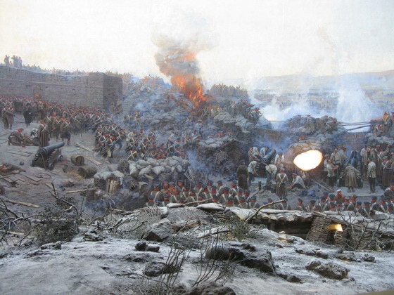 картина Оборона Севастополя 1854-1855 гг