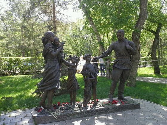 Скульптуры в Оренбурге