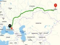 Авто путешествие из Сибири на Чёрное море